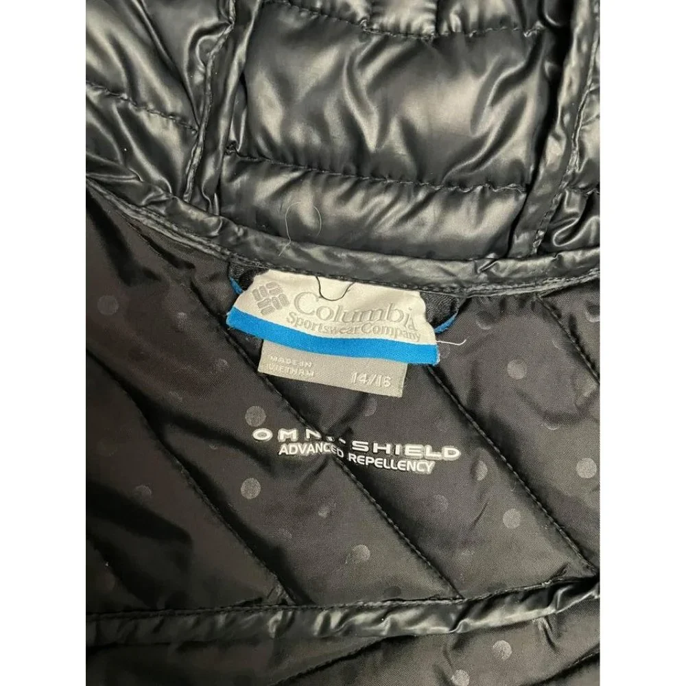 Columbia‎ Girls Powder Lite hooded Puffer Jacket 14/16